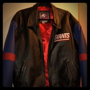 Vintage uni Ny Giants jacket leather.